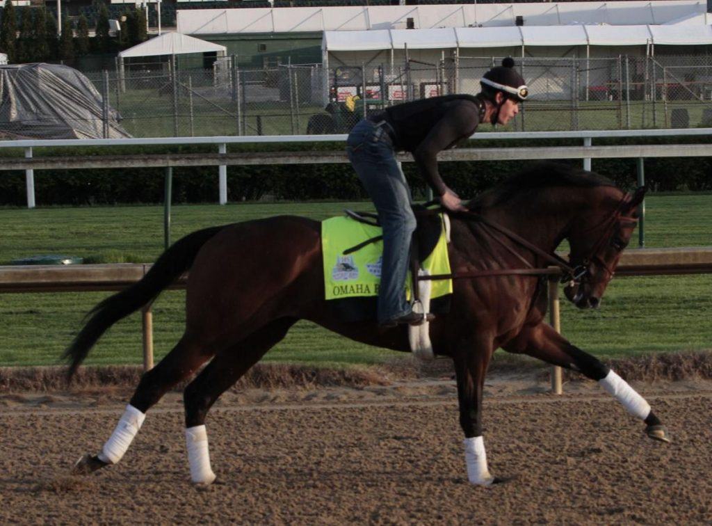 Entrapped Epiglottis Forces Favorite Omaha Beach Out of Kentucky Derby