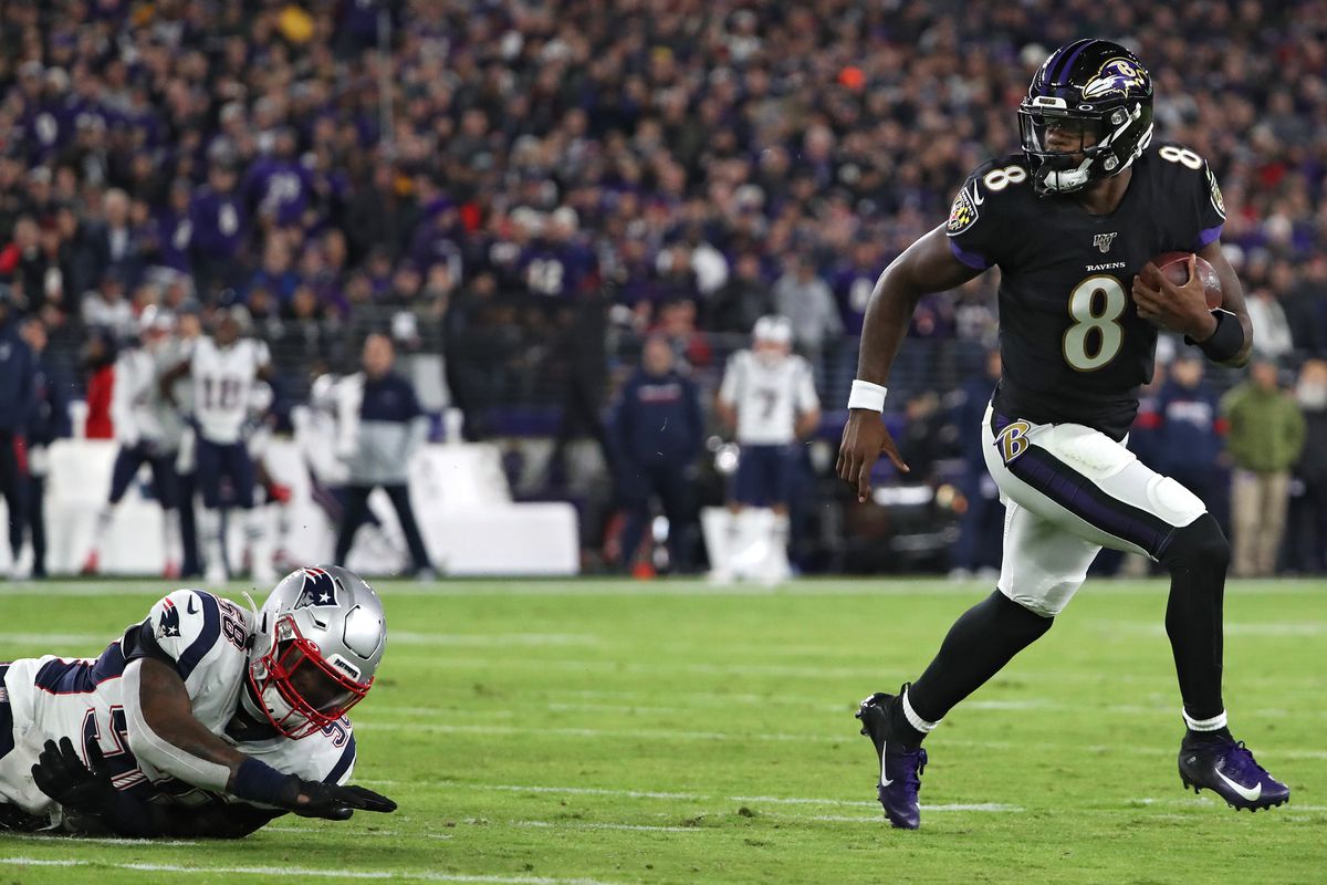 Patriots Unbeaten Run Ends in Baltimore, Ravens Top New England in Potential Playoff Preview