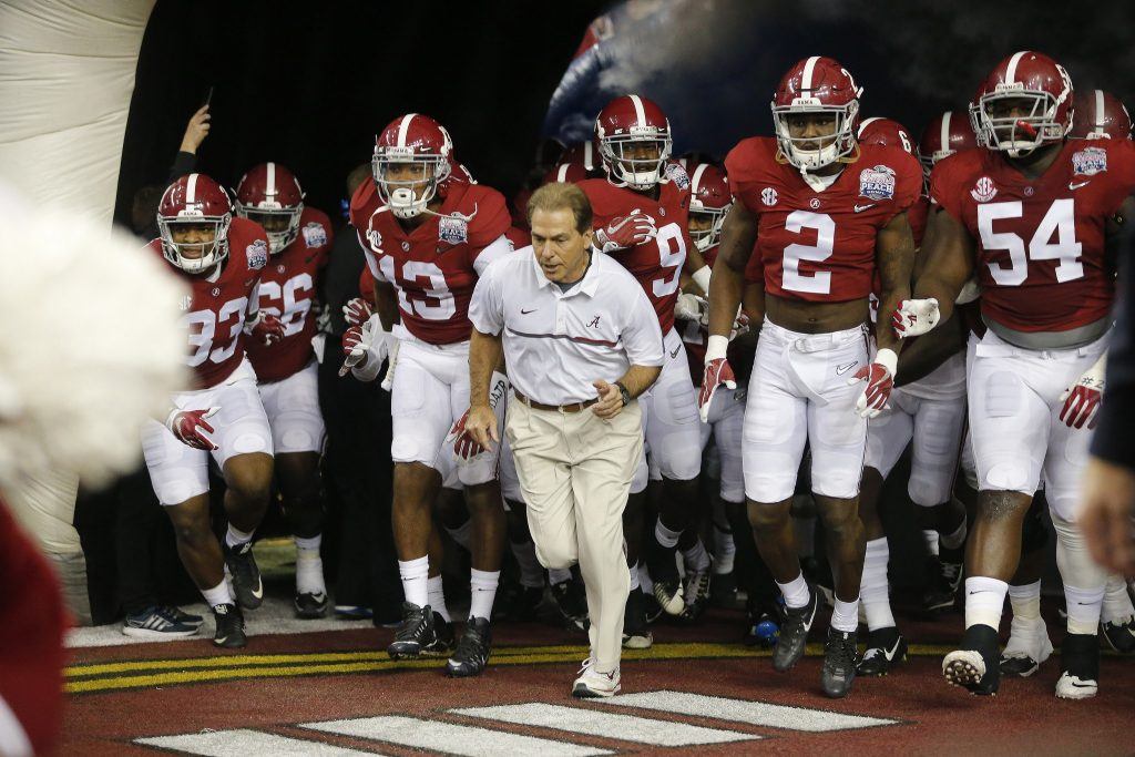 College Football Playoffs Set, Odds Favor Alabama