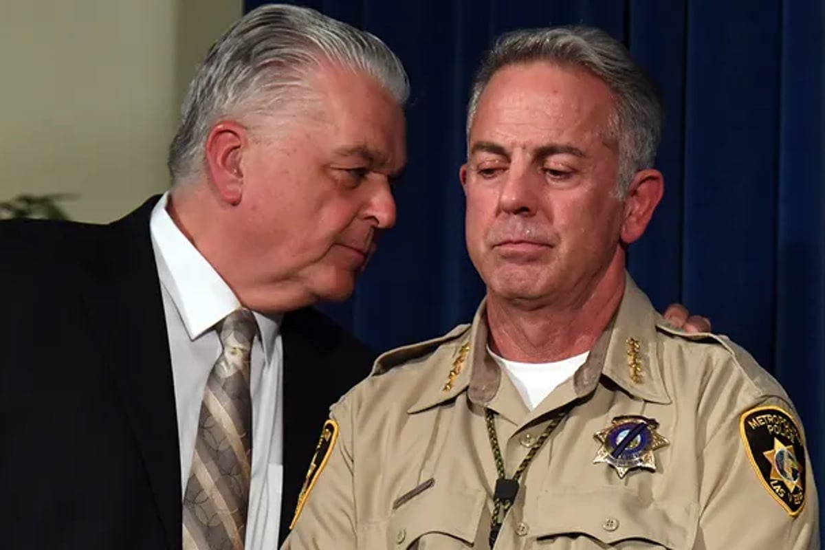 Las Vegas Sheriff Joe Lombardo Challenges Nevada Gov. Steve Sisolak in 2022 Election