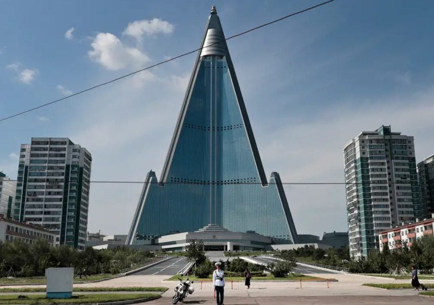 North Korea Fielding Bids to Operate Casino at Ryugyong Hotel in Pyongyang