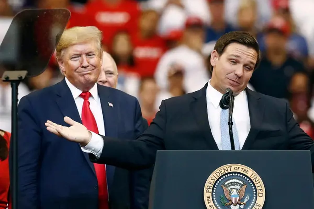 Florida Gov. Ron DeSantis 2024 GOP Betting Front-Runner, But Trump Lingers