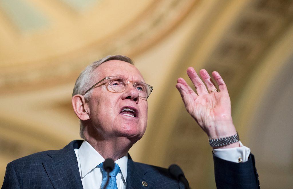 Nevada Senator Harry Reid Attacks Donald Trump, Calls Him A “Human Leech”