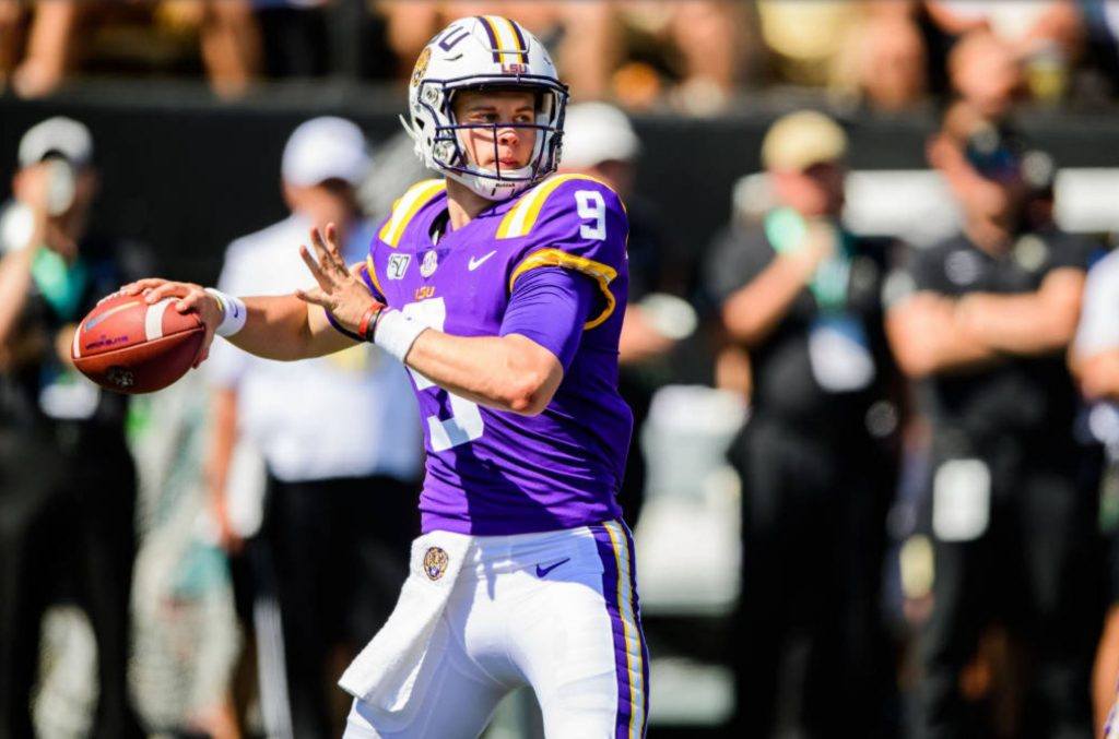 LSU, Joe Burrow Making Moves on College Football Odds Boards After First Month of Games