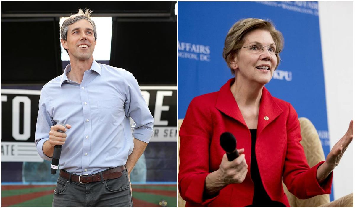 Despite Sen. Elizabeth Warren Announcing Presidential Committee, Beto O’Rourke Betting Favorite for 2020 Democratic Nomination