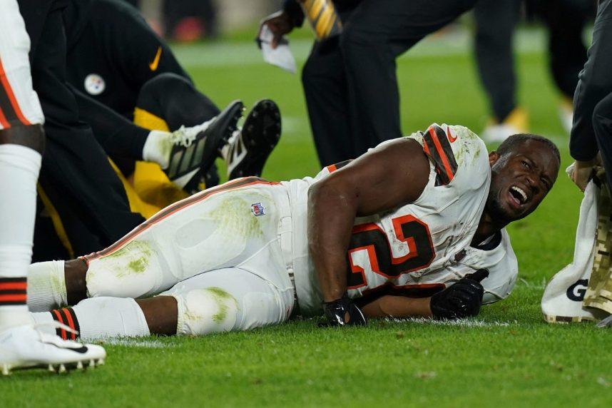 Cleveland Browns Running Back Nick Chubb Out for the Season