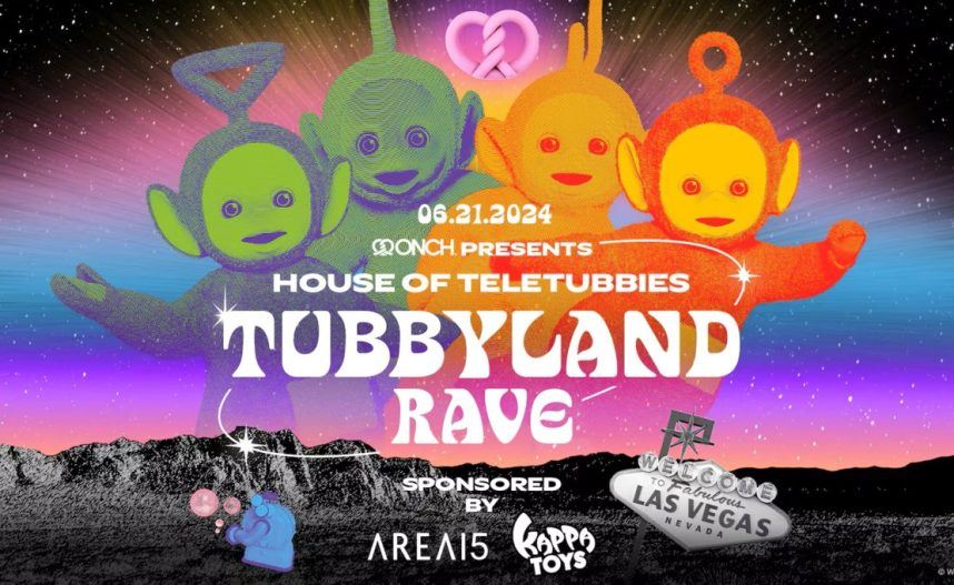 ELECTRIC TUBBY CARNIVAL: Teletubby Rave Coming to AREA15 in Vegas