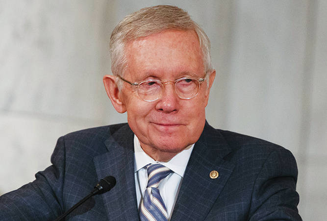 Harry Reid, Former Nevada Senator and Gaming Champion, Going Back to School