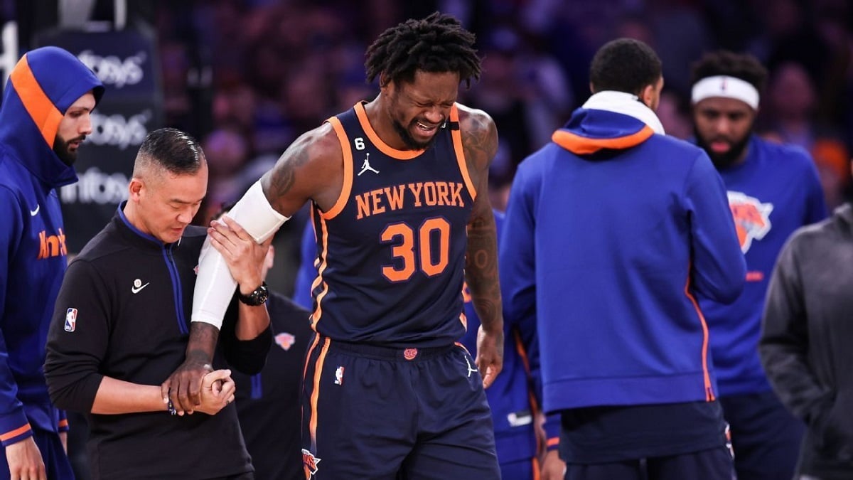 New York Knicks Forward Julius Randle to Miss Remainder of Regular Season