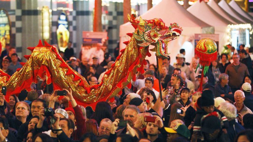 Las Vegas Lunar New Year Parade Celebrates Year of the Dragon