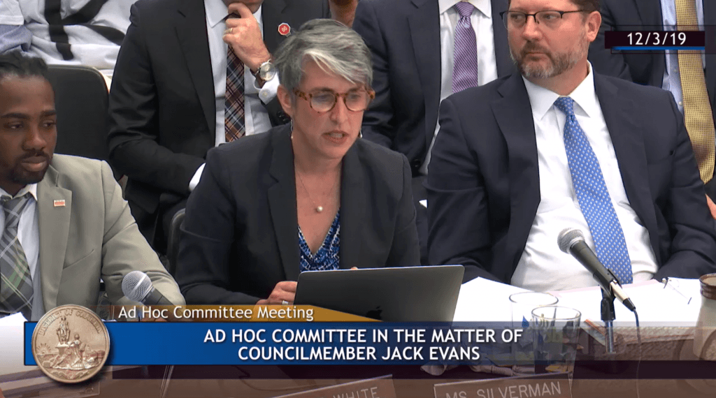 DC Council Committee Recommends Expelling Evans, Who Pushed Sole-Source Sports Betting Contract, Over Numerous Ethics Issues