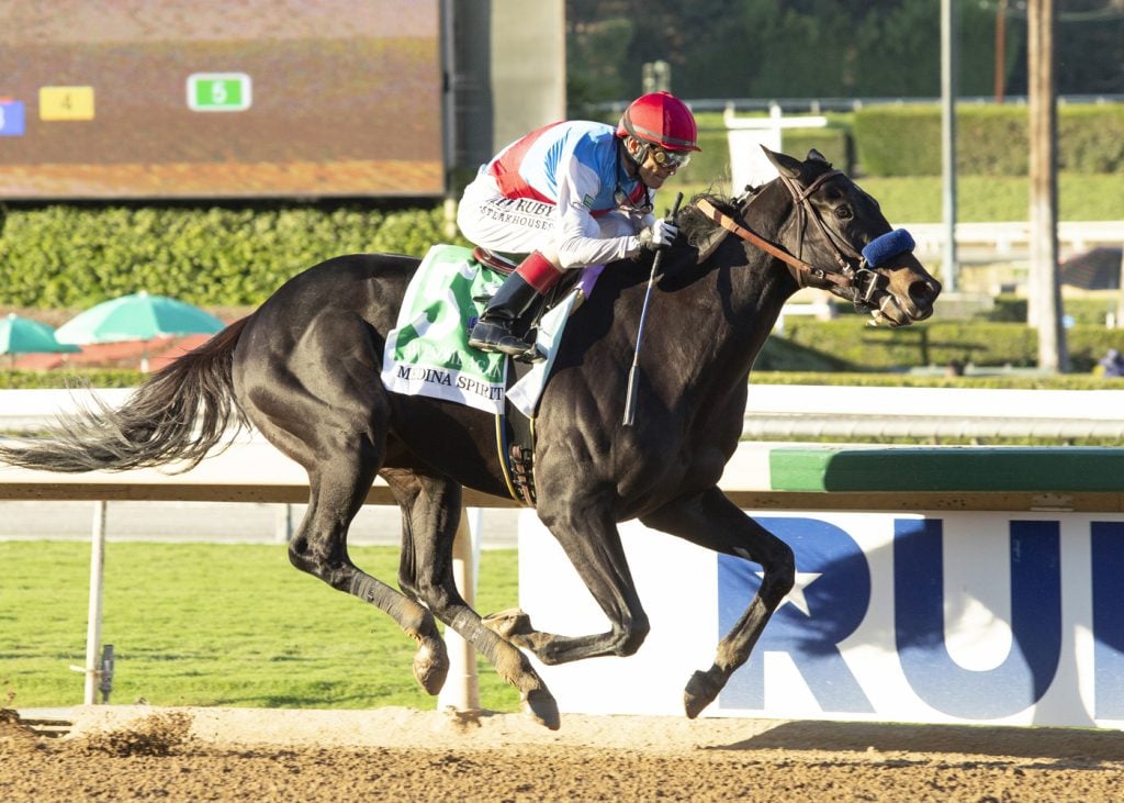 Medina Spirit, Kentucky Derby Winner That Failed Drug Test, Dies After Training at Santa Anita