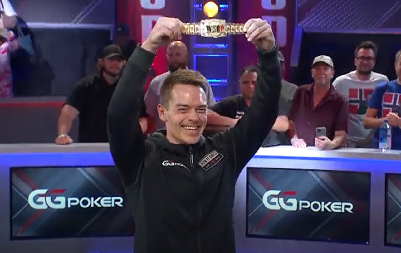 Espen Jorstad Wins His First World Series of Poker Main Event