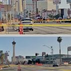 Las Vegas Strip Crash, Shooting Led to Multiple-Hour Street Closures Monday